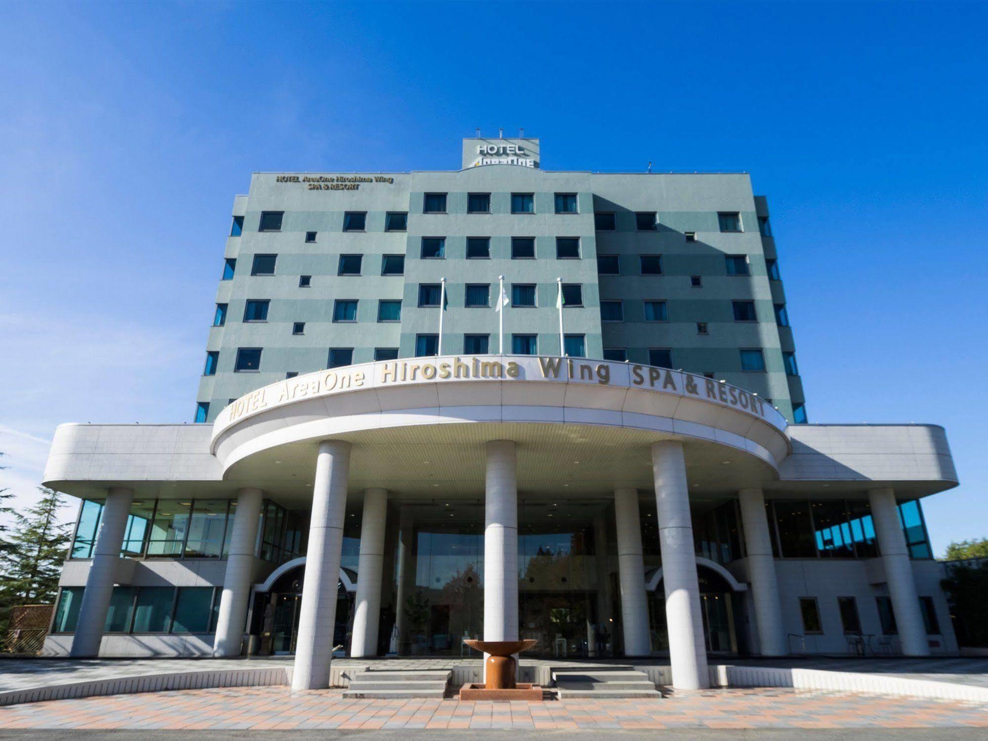 Hotel Areaone Hiroshima Wing Higashihiroshima Exterior photo